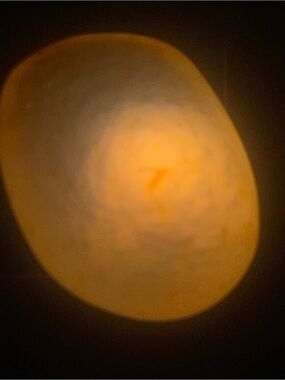 Amber Glow Decorative Stone Accent - Warm Amber Home Accent